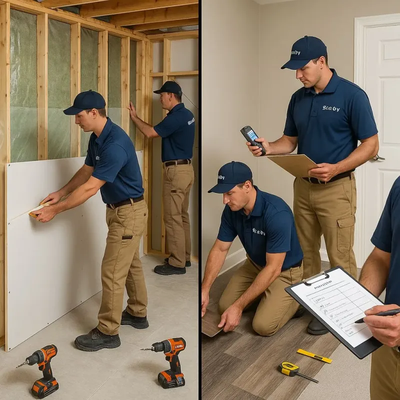 Repairs and Reconstruction process in Wurtland, KY